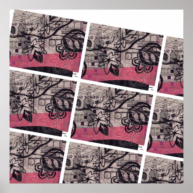 AFFICHES MOTIF 1 (Devant)