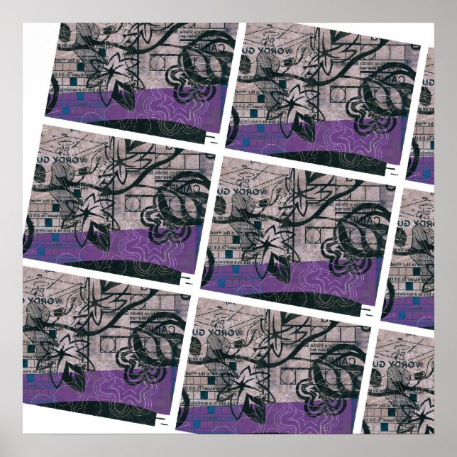 AFFICHES MOTIF 2 (Devant)