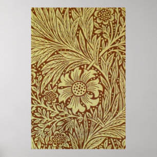 Affiches Motif Antique Fleur de Souci de William Morris