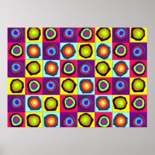 Affiches motif de cercles