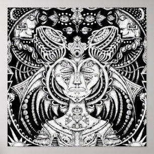 Affiches Motif de sommeil