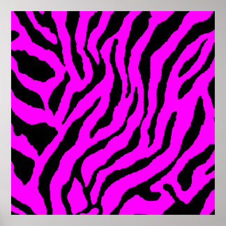 Affiches Motif Tigre Rétro Corey des Années 80