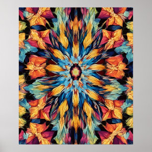 Affiches Motifs de Kaleidoscope pour décoration
