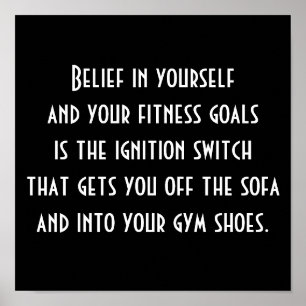 Affiches Motivation à l'exercice