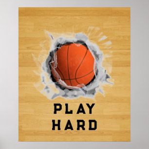 Affiches Motivation Basket-ball