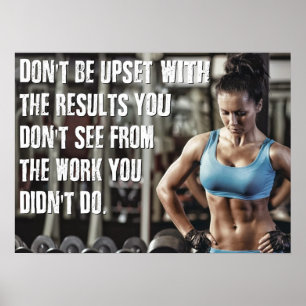 Affiches Motivation de l'entraînement