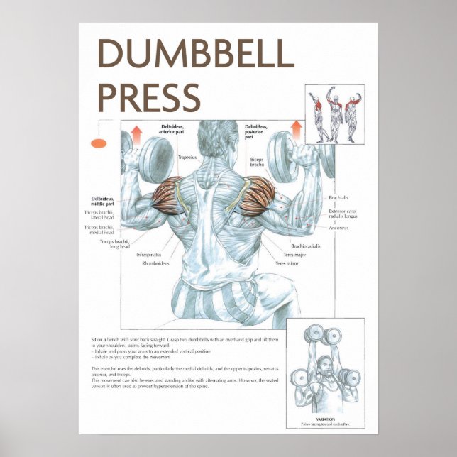 Affiches Motivation de l'entraînement (Devant)