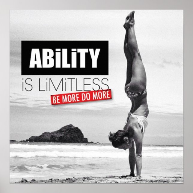 Affiches Motivation de l'entraînement (Devant)