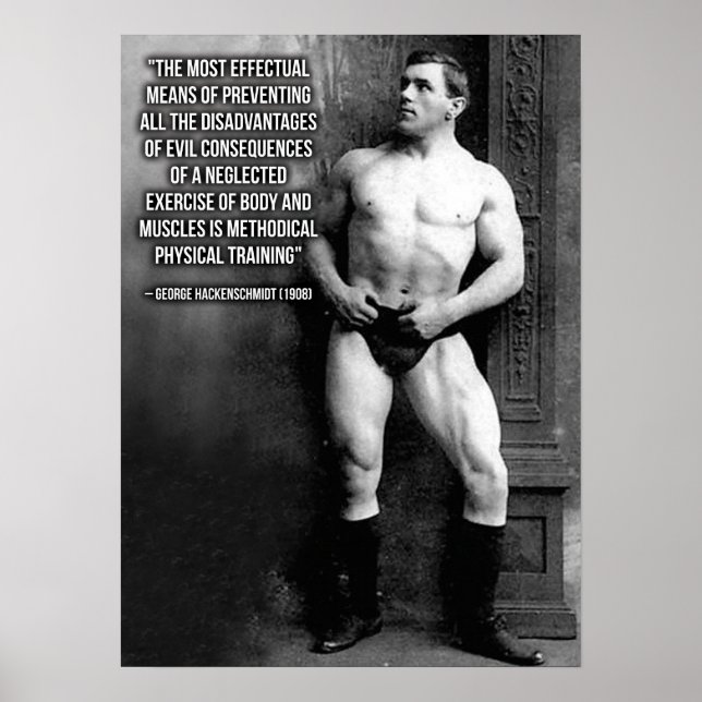 Affiches Motivation de l'entraînement (Devant)