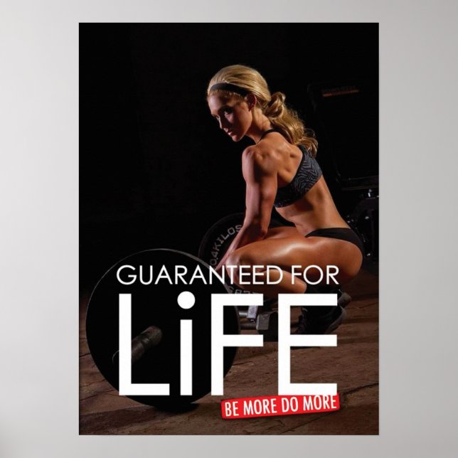 Affiches Motivation de l'entraînement (Devant)