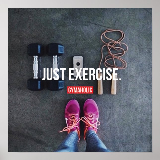 Affiches Motivation de l'entraînement (Devant)