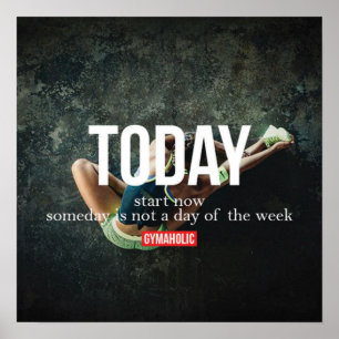 Affiches Motivation de l'entraînement