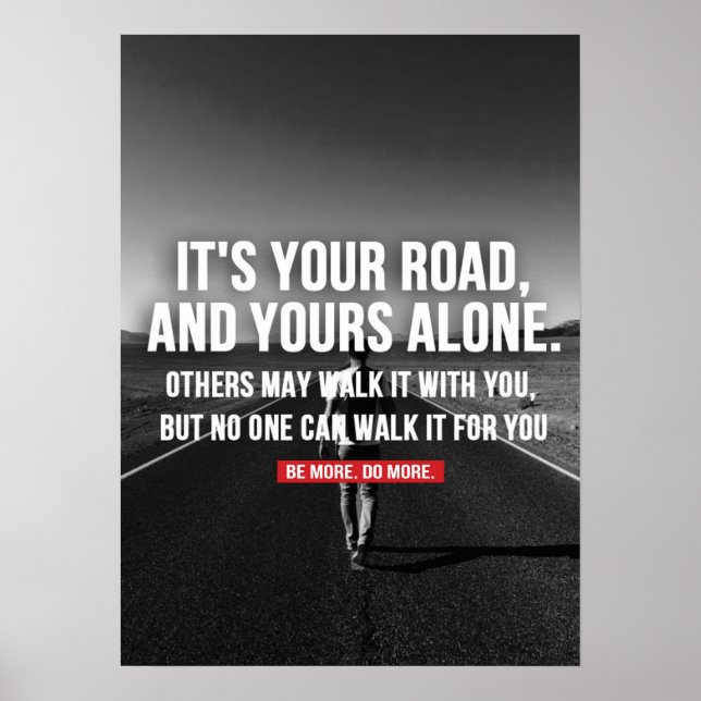 Affiches Motivation de l'entraînement (Devant)