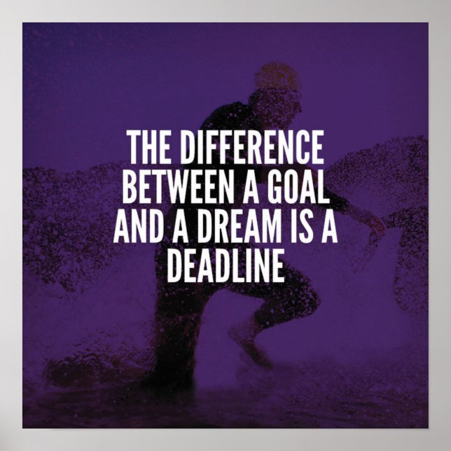 Affiches Motivation de l'entraînement (Devant)