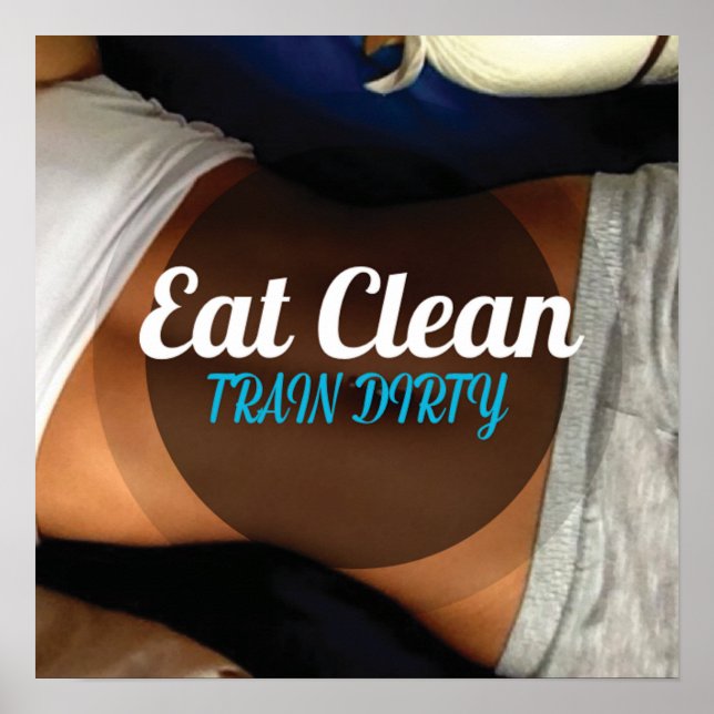 Affiches Motivation de l'entraînement (Devant)