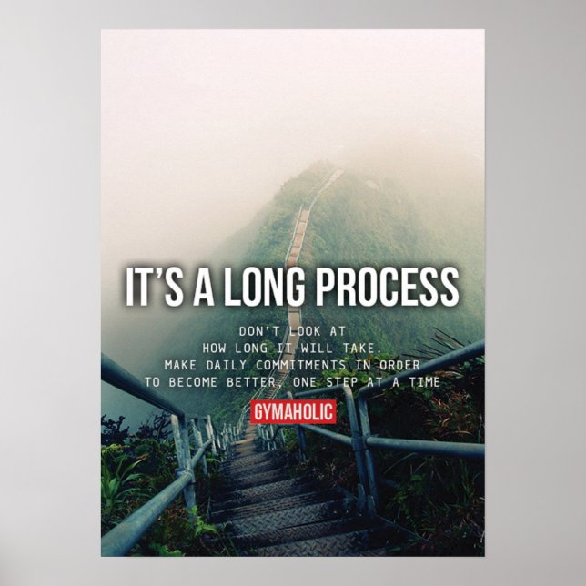 Affiches Motivation de l'entraînement (Devant)