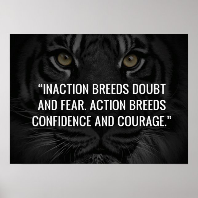 Affiches Motivation de l'entraînement (Devant)