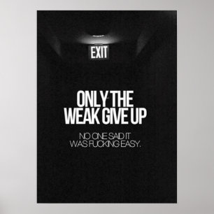 Affiches Motivation de l'entraînement