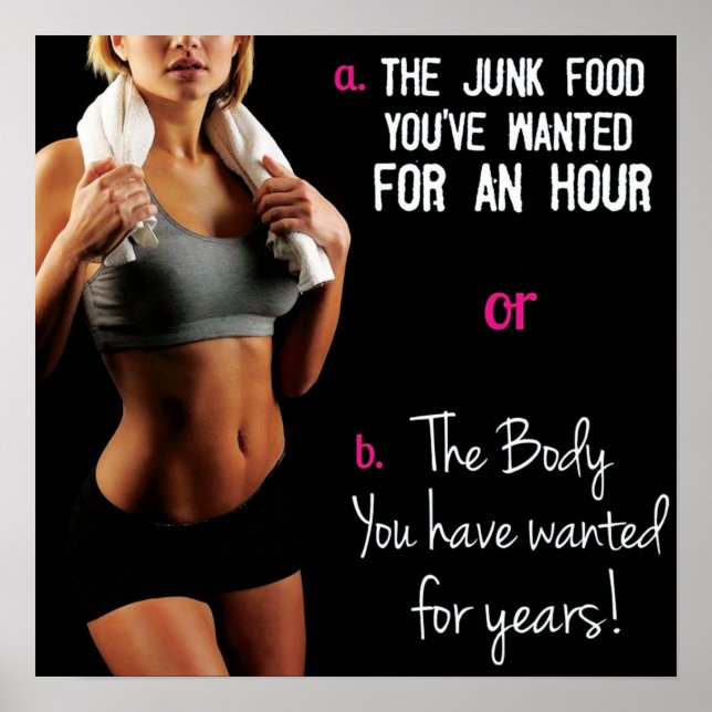 Affiches Motivation de l'entraînement (Devant)