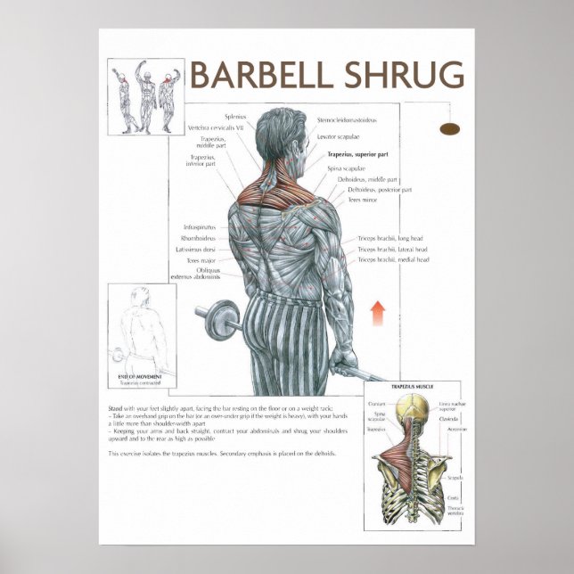 Affiches Motivation de l'entraînement (Devant)