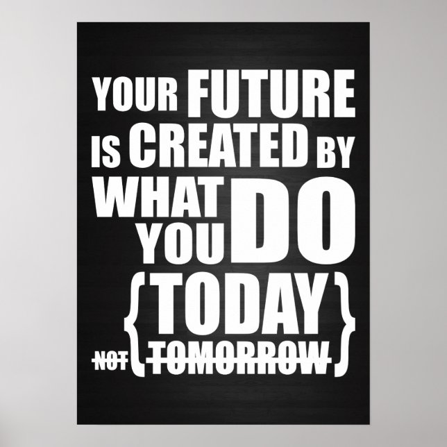 Affiches Motivation de l'entraînement (Devant)