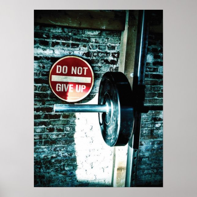 Affiches Motivation de l'entraînement (Devant)