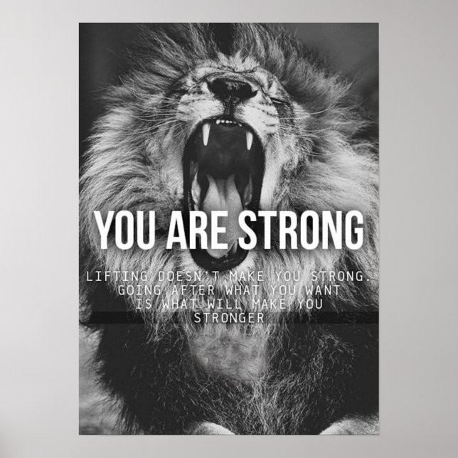 Affiches Motivation de l'entraînement (Devant)