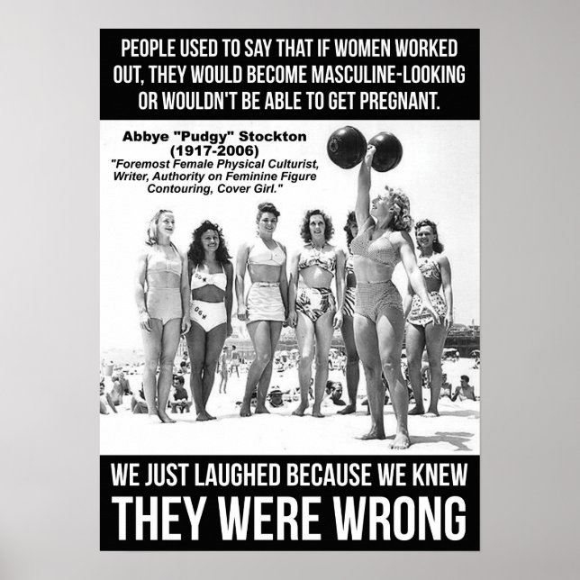 Affiches Motivation de l'entraînement (Devant)