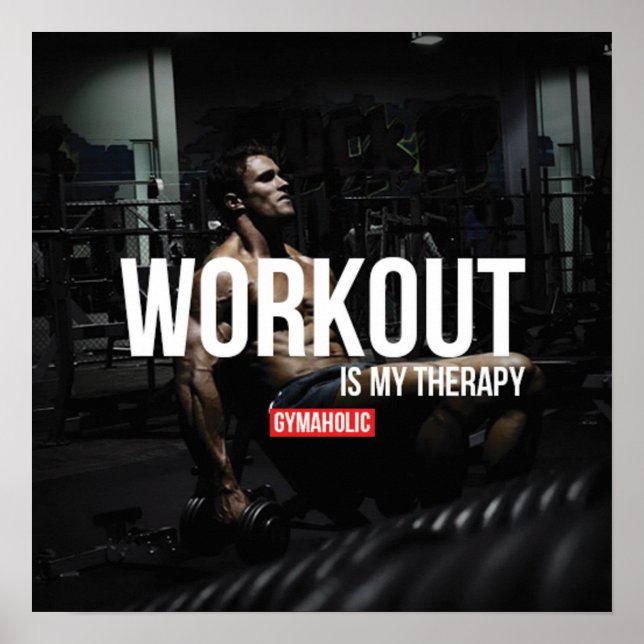 Affiches Motivation de l'entraînement (Devant)