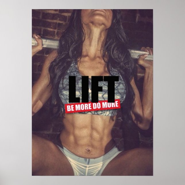 Affiches Motivation de l'entraînement (Devant)