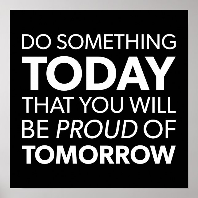 Affiches Motivation de l'entraînement (Devant)