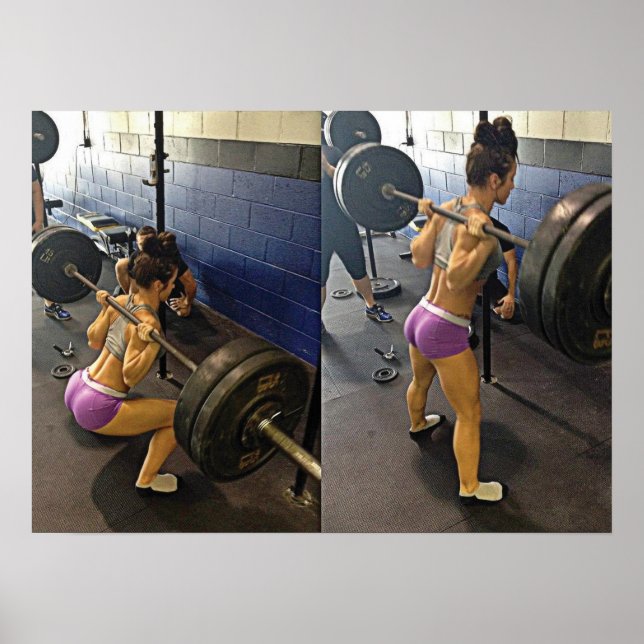 Affiches Motivation de l'entraînement (Devant)