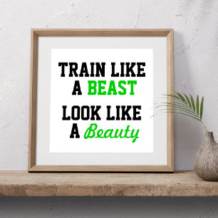 Affiches Motivation de l'entraînement
