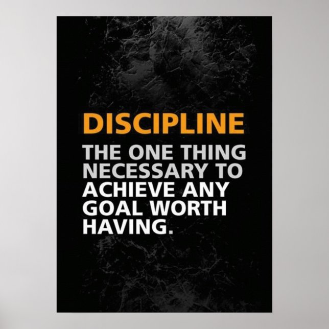 Affiches Motivation de l'entraînement (Devant)