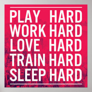 Affiches Motivation de l'entraînement