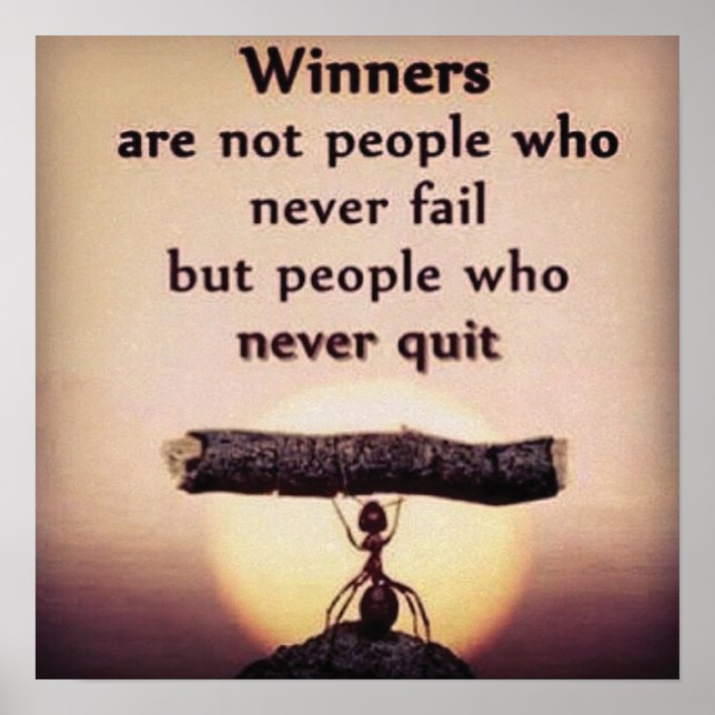 Affiches Motivation de l'entraînement (Devant)