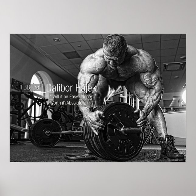 Affiches Motivation de l'entraînement (Devant)