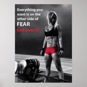 Affiches Motivation de l'entraînement