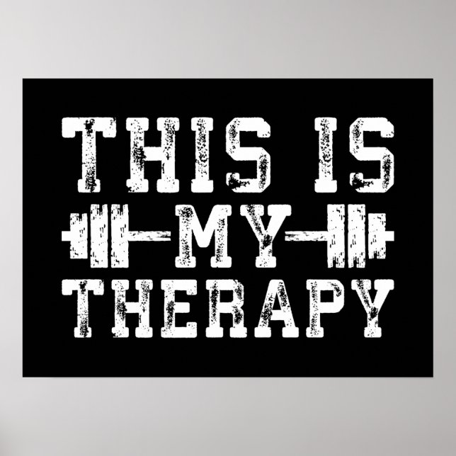 Affiches Motivation de l'entraînement (Devant)