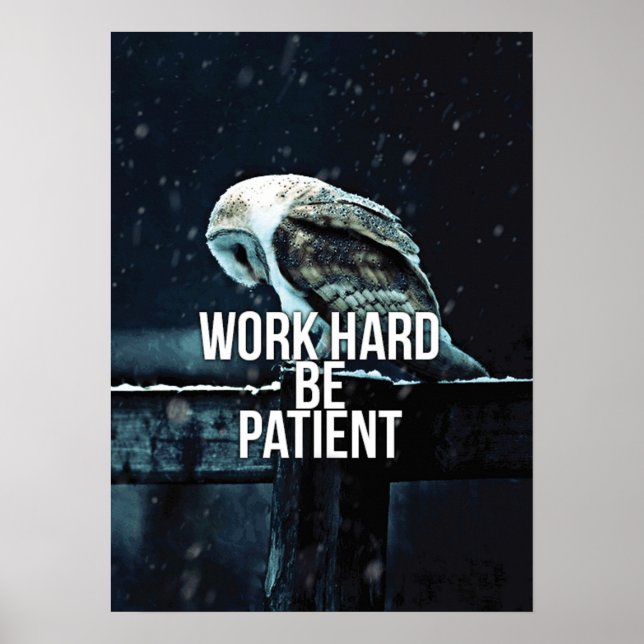 Affiches Motivation de l'entraînement (Devant)