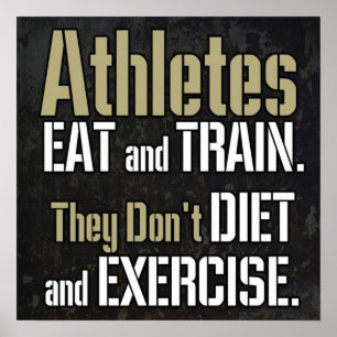 Affiches Motivation de l'entraînement