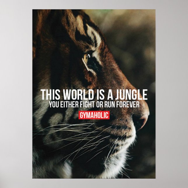 Affiches Motivation de l'entraînement (Devant)