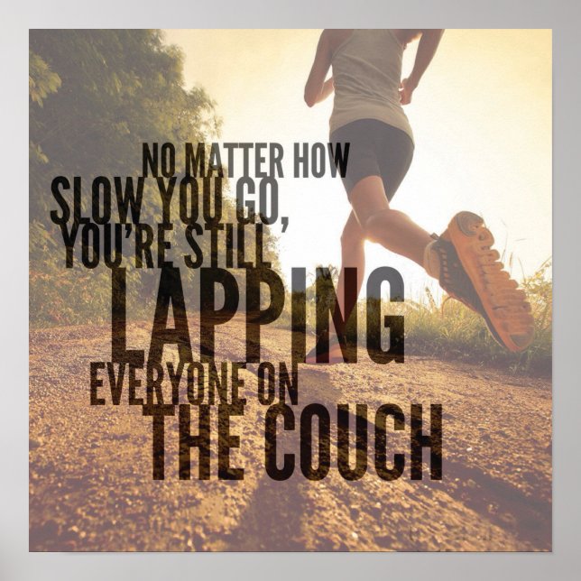 Affiches Motivation de l'entraînement (Devant)