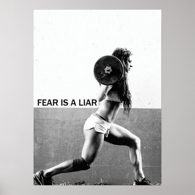 Affiches Motivation de l'entraînement (Devant)