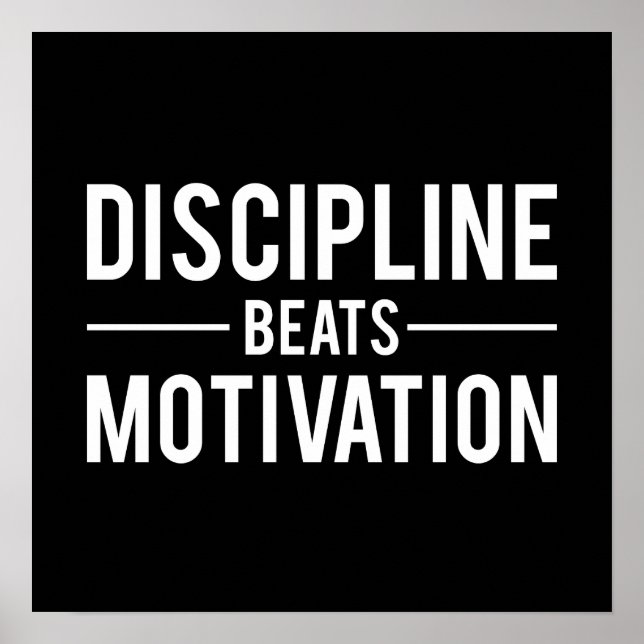 Affiches Motivation de l'entraînement (Devant)