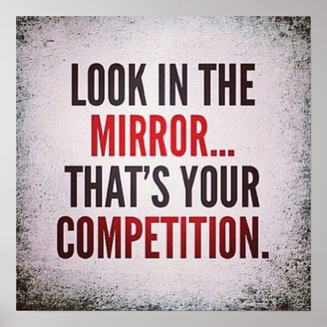 Affiches Motivation de l'entraînement (Devant)