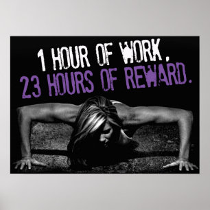 Affiches Motivation de l'entraînement