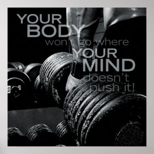 Affiches Motivation de l'entraînement