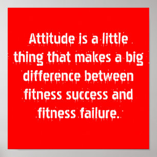 Affiches Motivation fitness