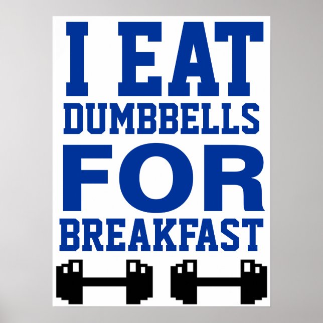 Affiches Motivation pour l'entraînement (Devant)